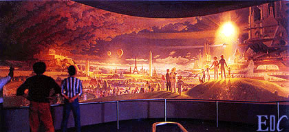 Original Exit Area and Mural