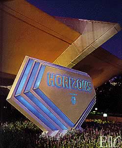 Horizons Sign with GE Logo