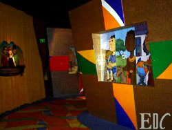 What's Your Gift exit hallway