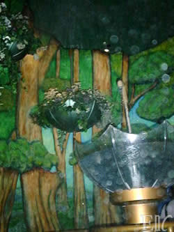 Spring Umbrella Fountain