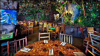 Rainforest Cafe Dining Room