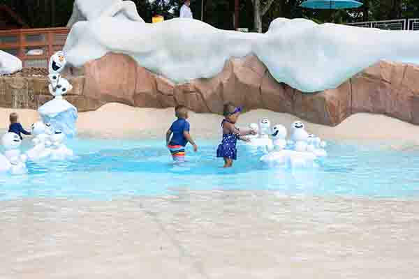 Disney’s Blizzard Beach Reopening Children in the water play area