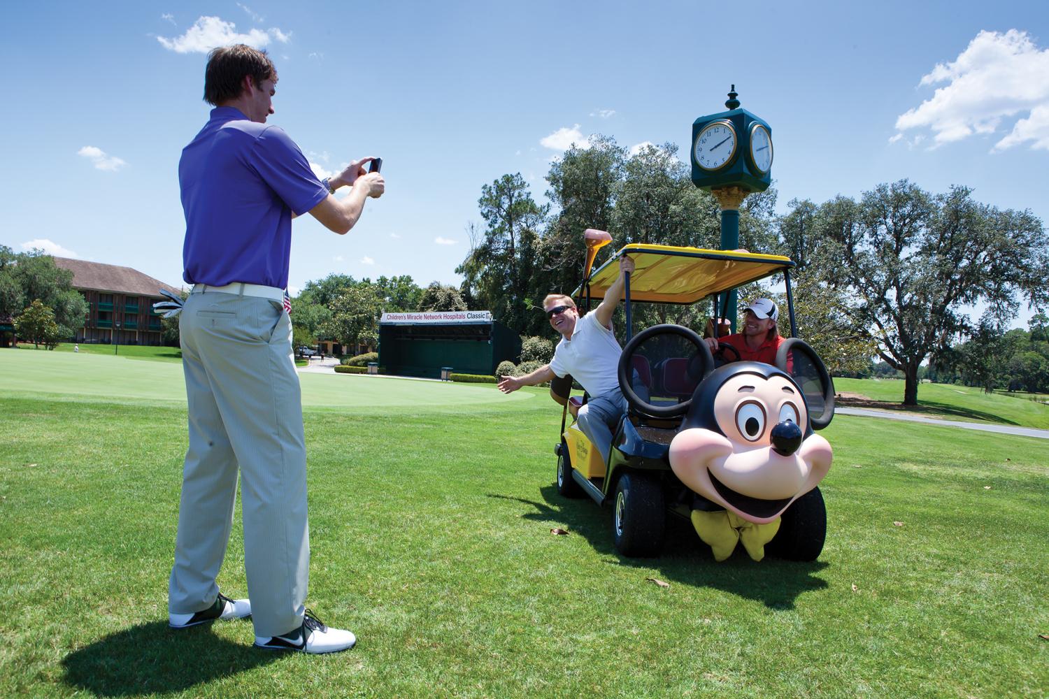 Disney Palm Golfing at Disney's Palm